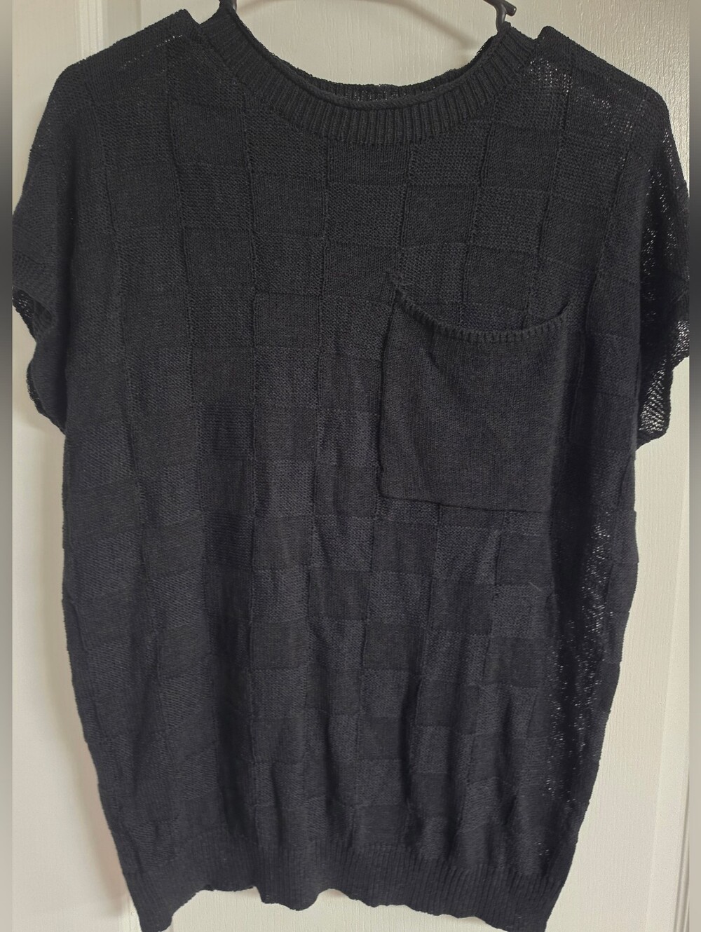 Short Sleeve Top With Pocket NWOT - Picture 3 of 4